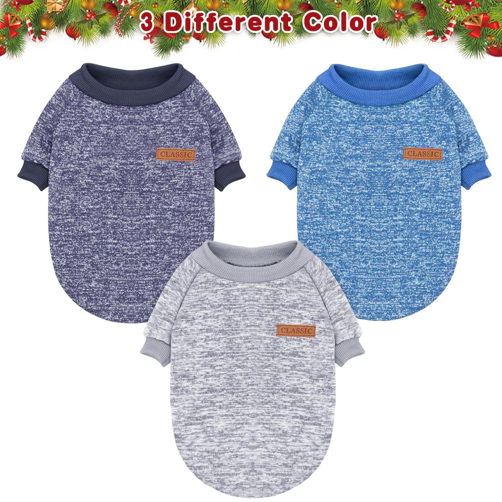 Idepet puppy dog clothes warm coat model shows comfortable daily wear for small pets.