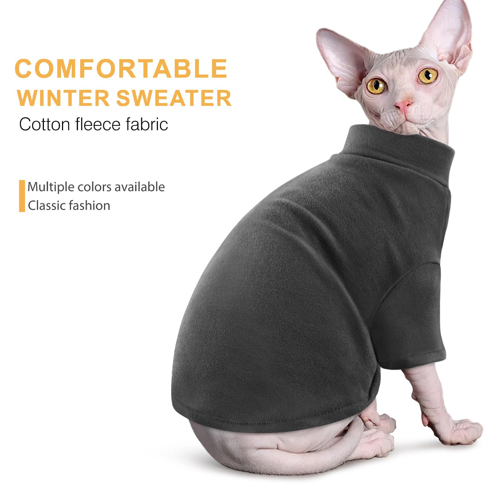 Idepet Sphynx two-pack colors offers versatile styling options.