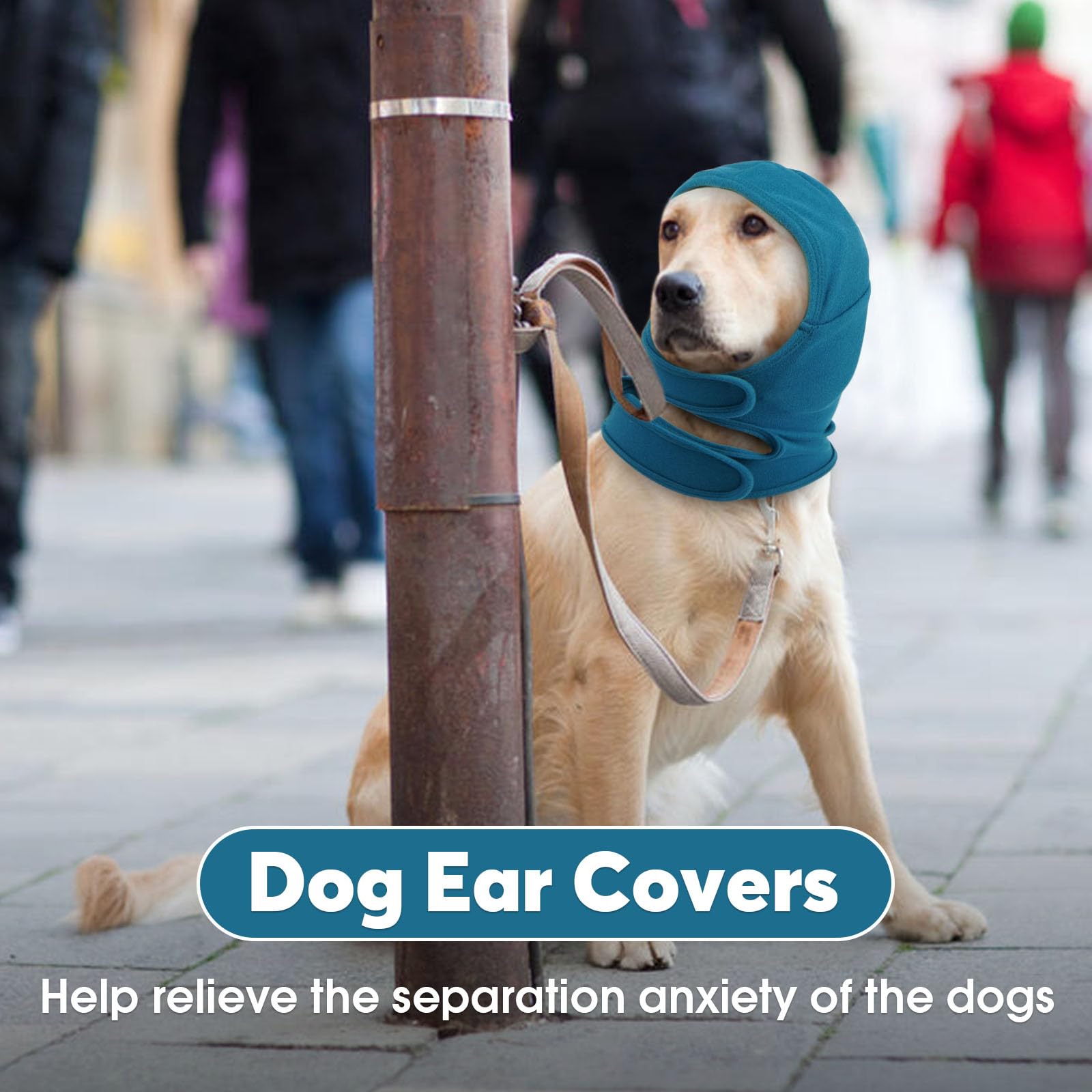 IDOMIK dog ear cover durable and machine washable for repeated use.
