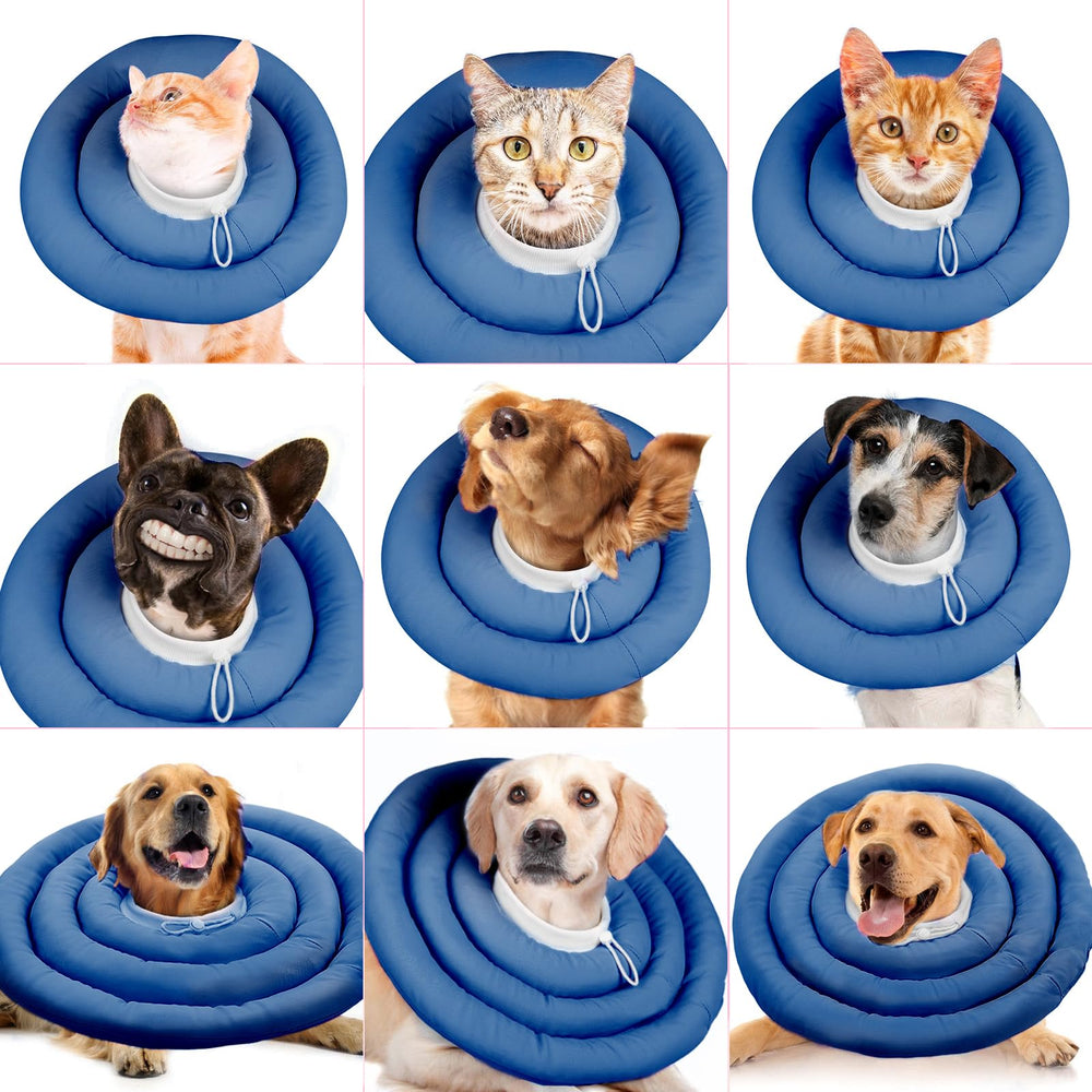 IDOMIK Dog Recovery Collar easy-clean surface resists hair and water for quick maintenance.