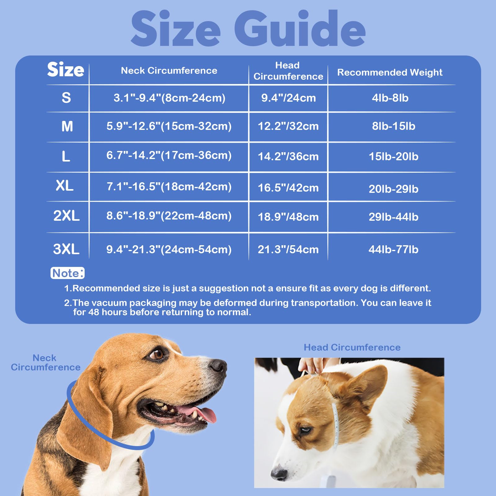 IDOMIK Dog Recovery Collar waterproof fabric keeps the cone clean and easy to wipe down.