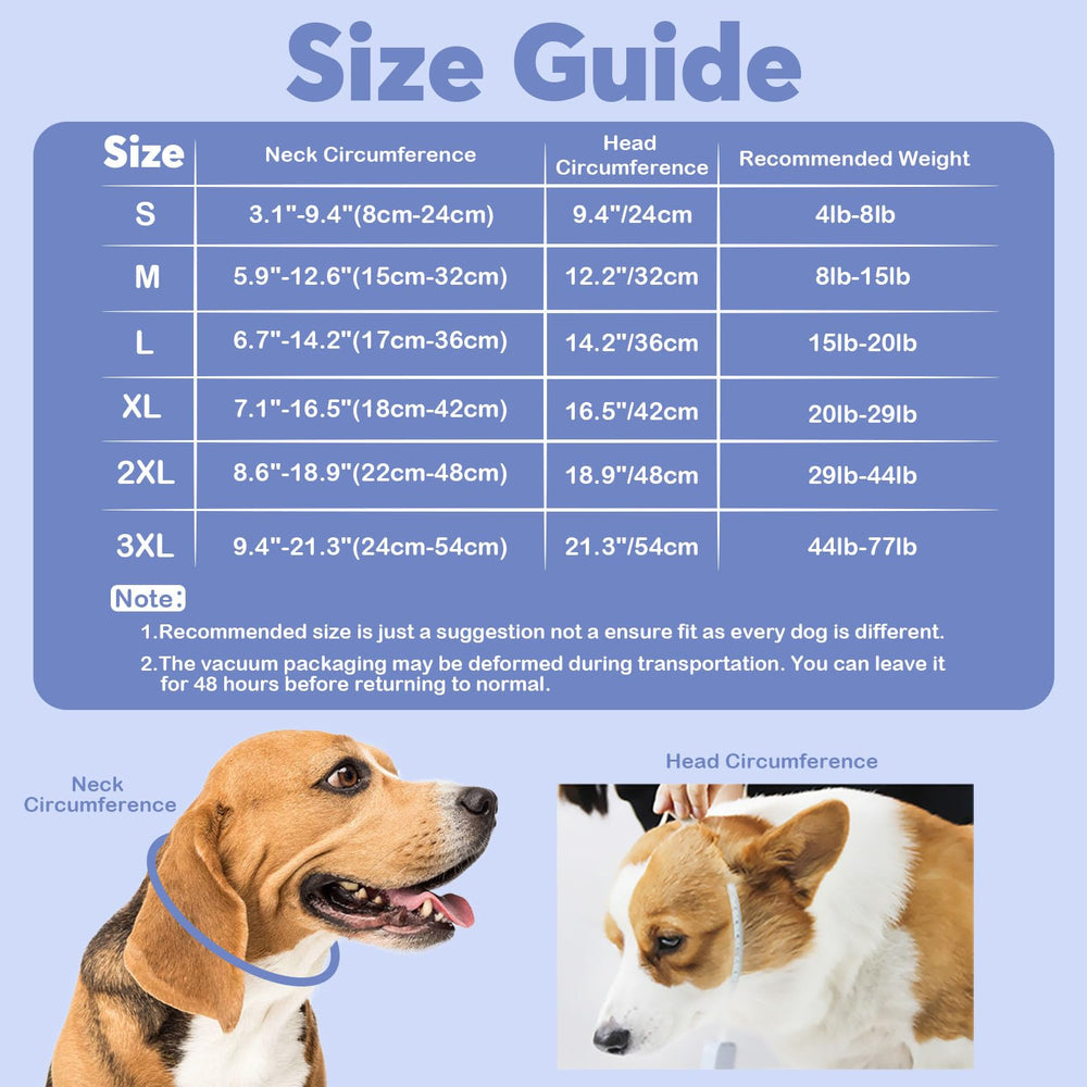 IDOMIK dog recovery collar waterproof fabric close-up shows easy-clean, water-resistant material.