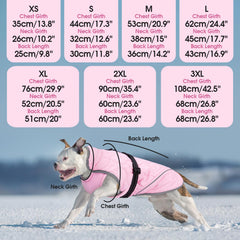 IDOMIK Dog Winter Jacket high collar detail for neck warmth