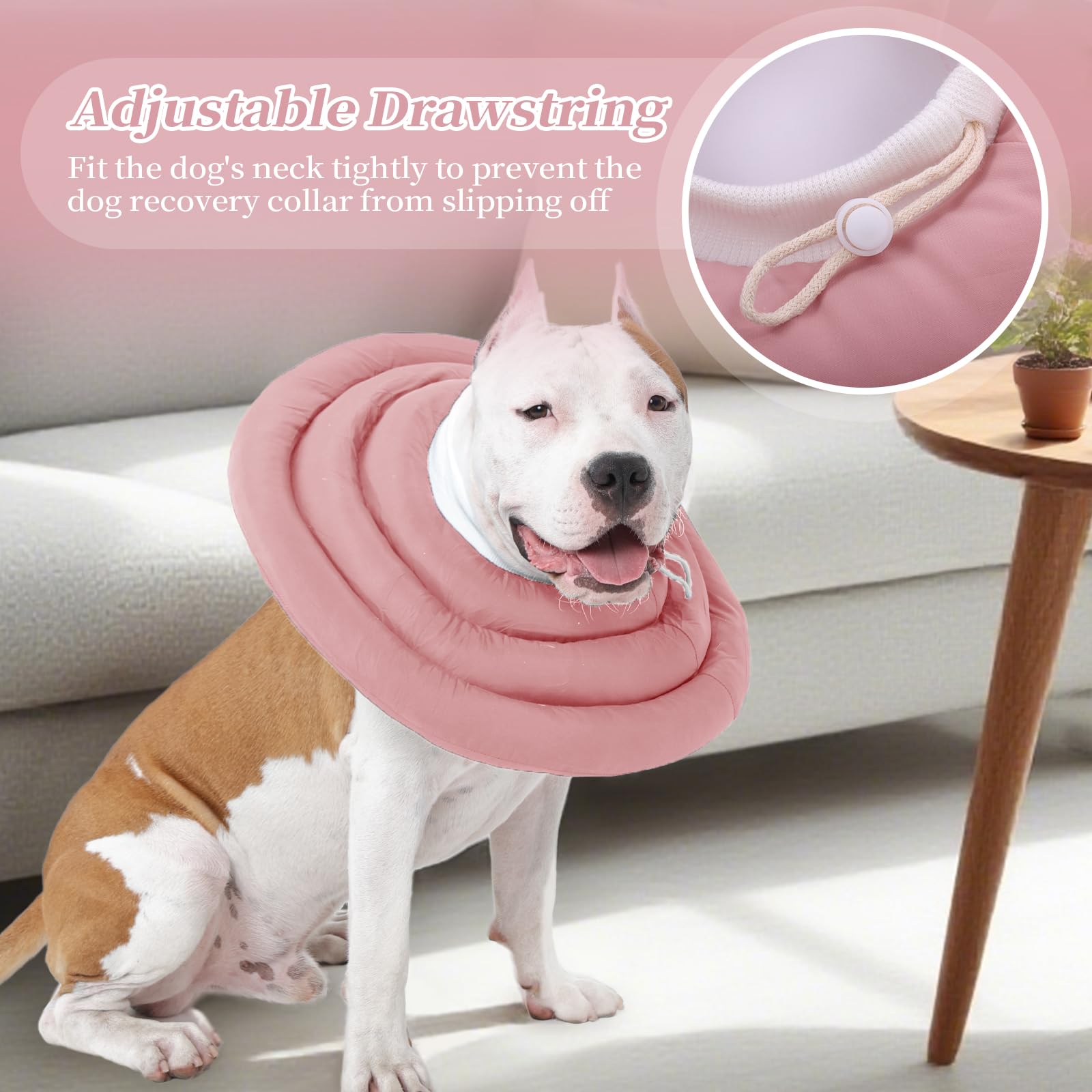 IDOMIK donut comfort cone provides head and neck protection