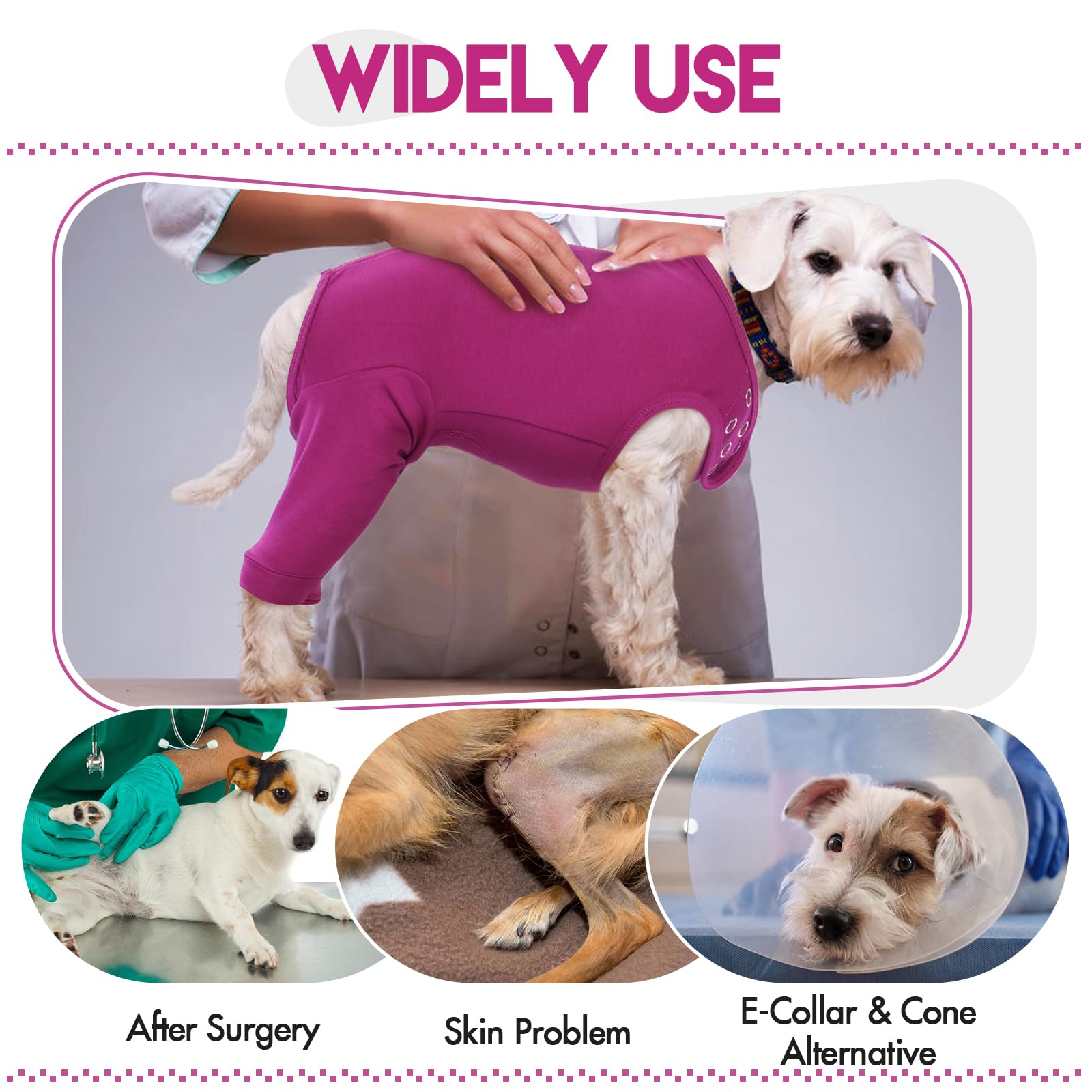 IDOMIK machine-washable recovery suit for effortless cleaning.