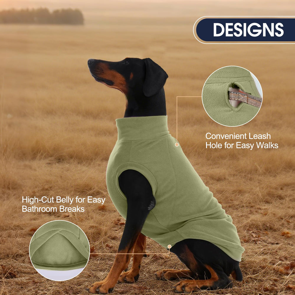 IECOii leash-hole design for easy attachment without removing the sweater
