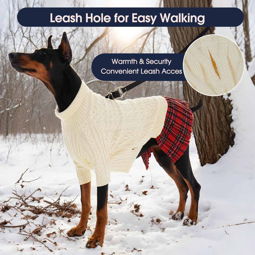 IECOii outdoor-friendly dress ideal for walks in cold weather.