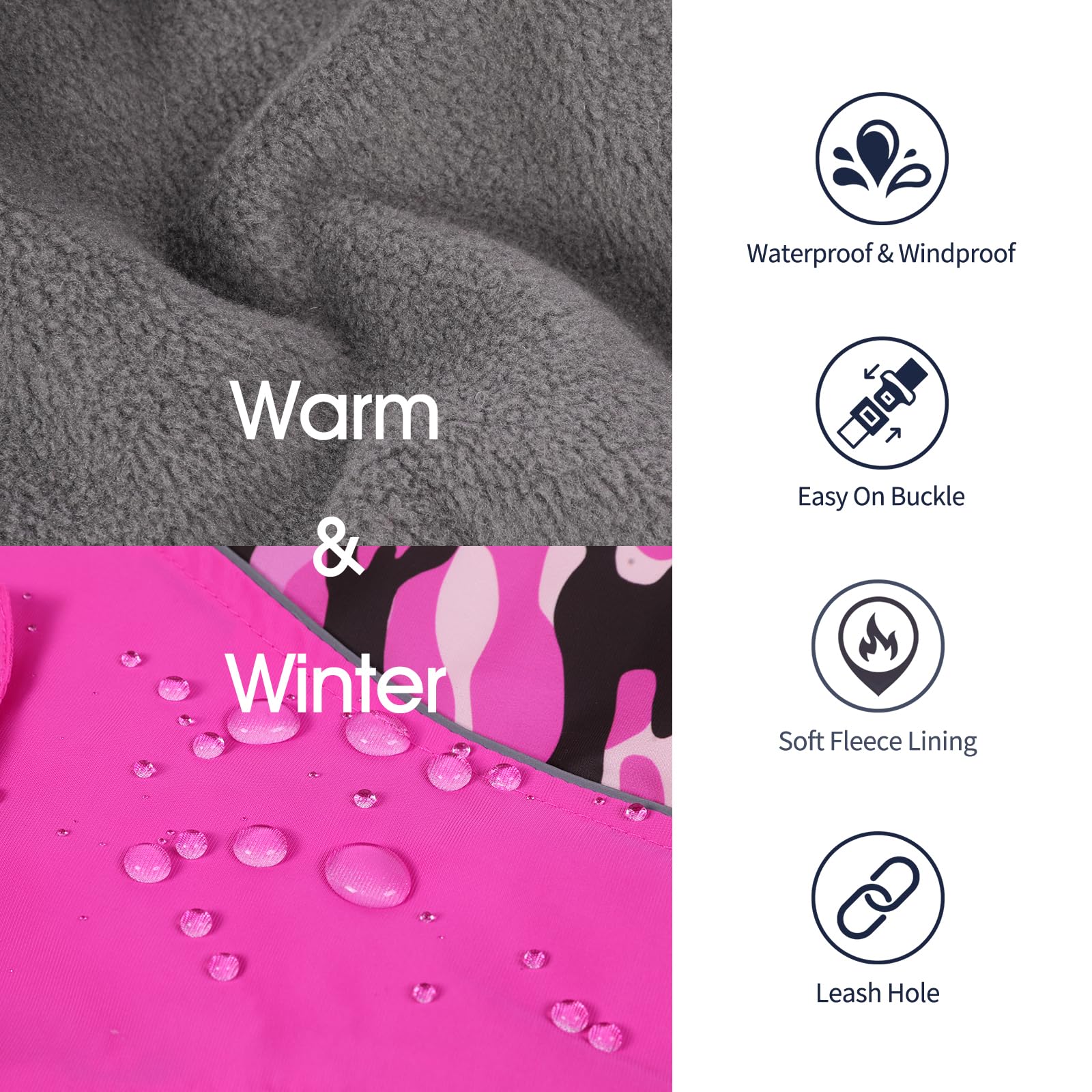 IECOii fleece-turtleneck closeup showing soft lining and warmth retention.