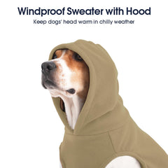 IECOii dog hoodie pullover design for quick on/off wear