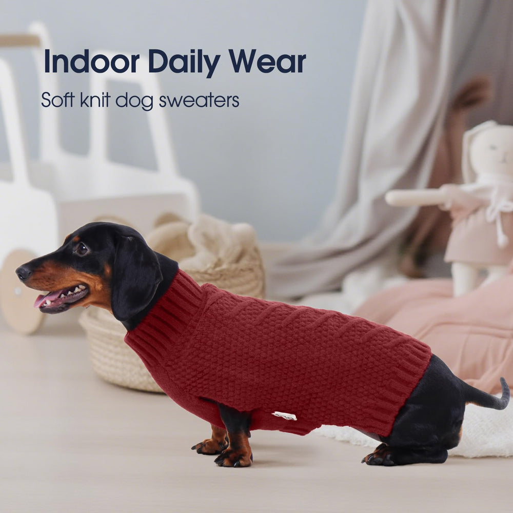 IECOii dog sweater holiday use for festive looks