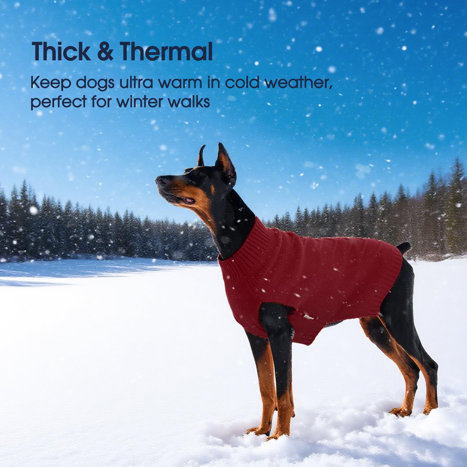 IECOii dog sweater neutral colors suitable for boys and girls
