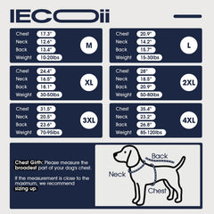 IECOii dog sweater reindeer detail with sunglasses adds playful holiday charm.