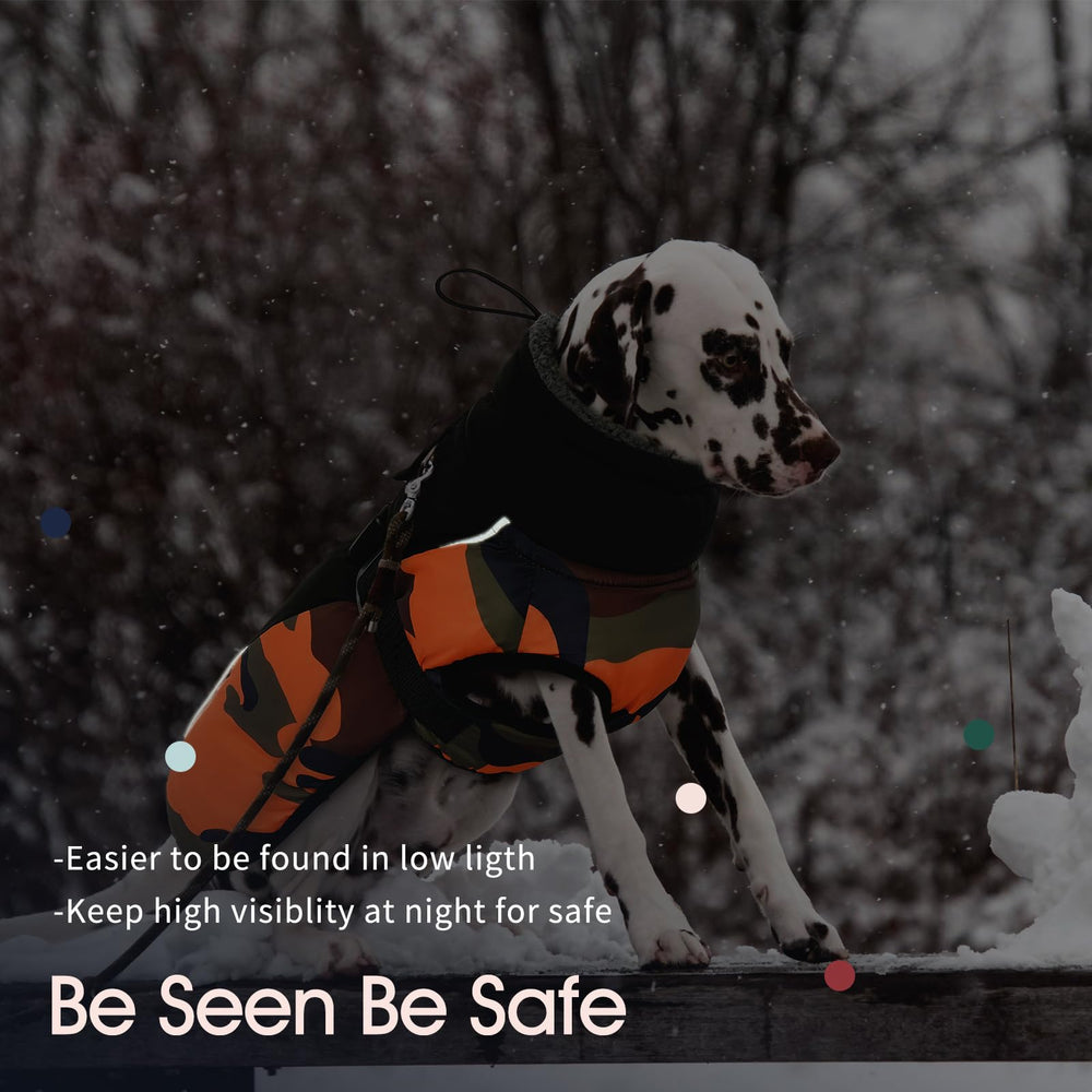 IECOii Extra Warm Dog Coat quick-release buckle for easy on/off during outdoor activities