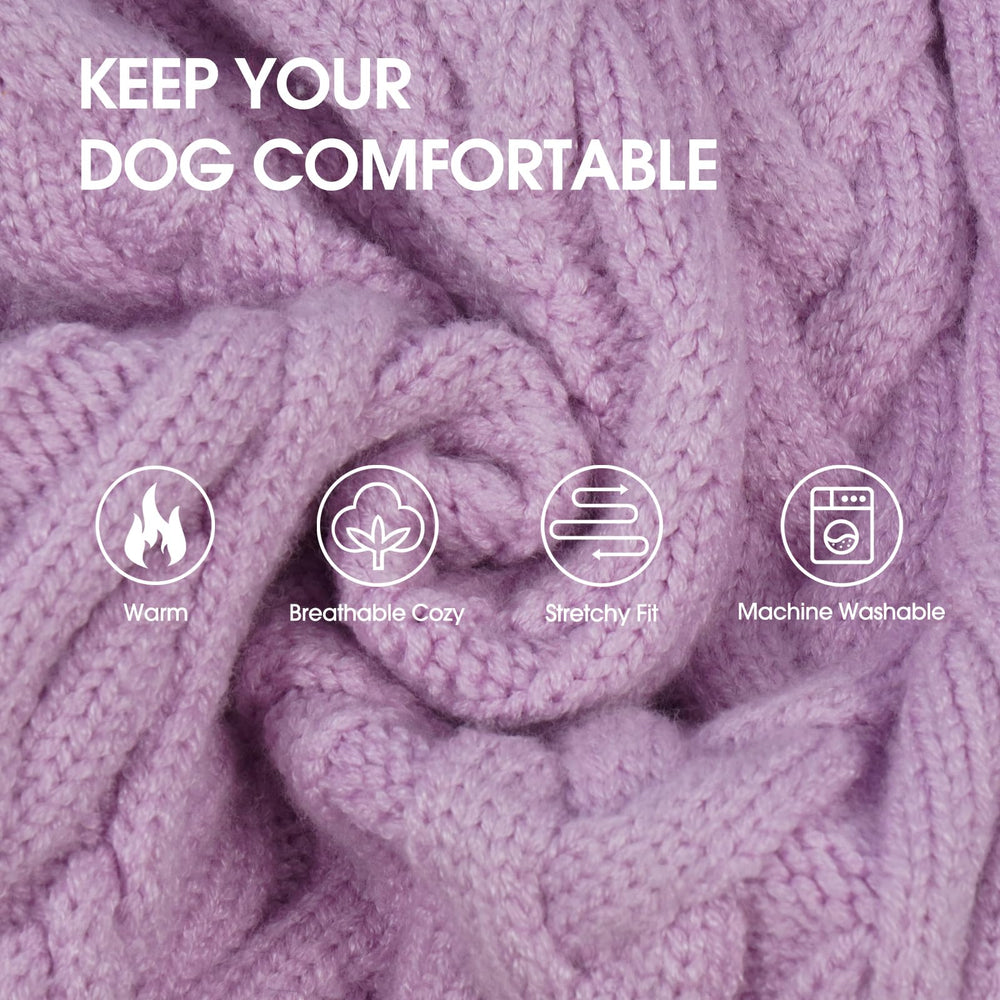 IECOii XXXL knit-detail closeup highlights soft core-spun yarn and durability