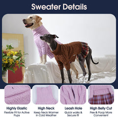 IECOii plaid-skirt accent adds adorable holiday style for photos