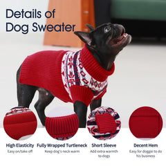 IECOii soft fleece dog sweater provides comfortable stretch and easy machine wash.