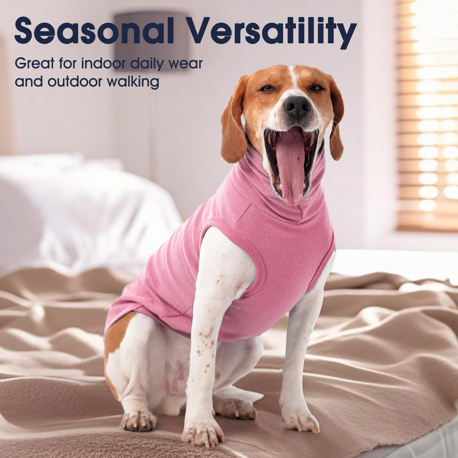 IECOii XL Dog Sweater anti-pilling machine washable care