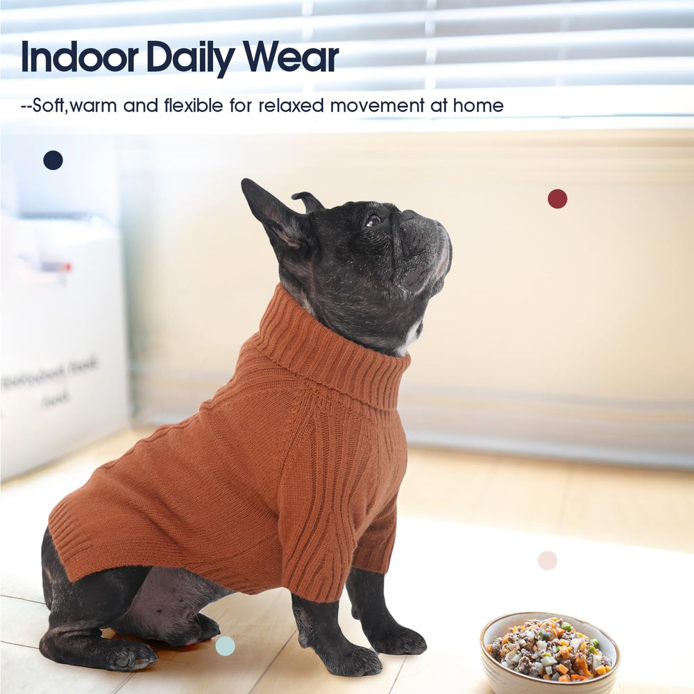 IECOii XXL dog sweater color options showcase versatile style.