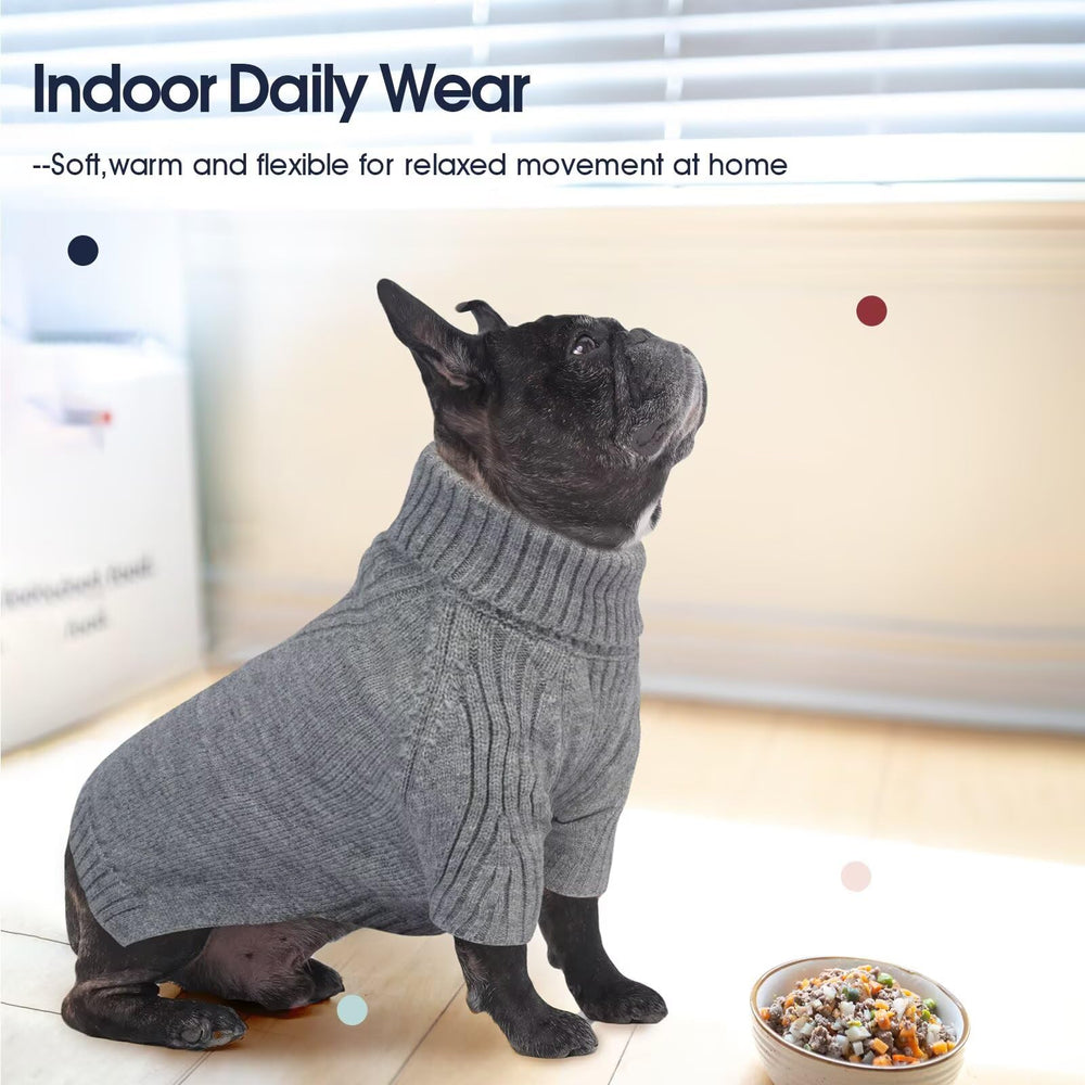 IECOii XXL dog sweater pullover design for easy on/off