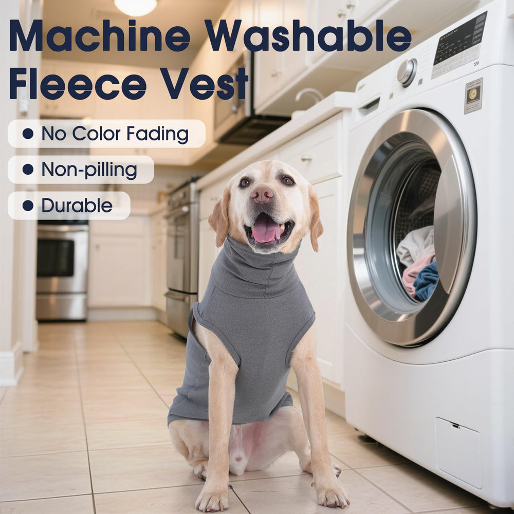 IECOii XXL dog sweater pullover design for easy on/off.