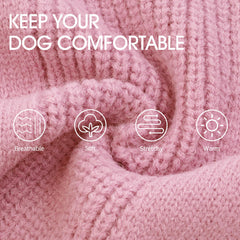 IECOii XXL dog sweater pullover design for easy on and off