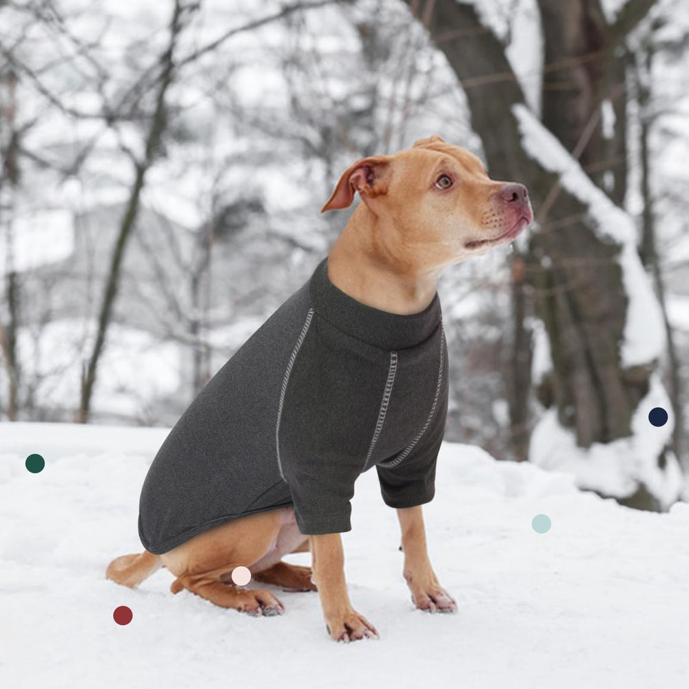 IECOii XXL fleece sweater pullover design for easy on and off and versatile wear.