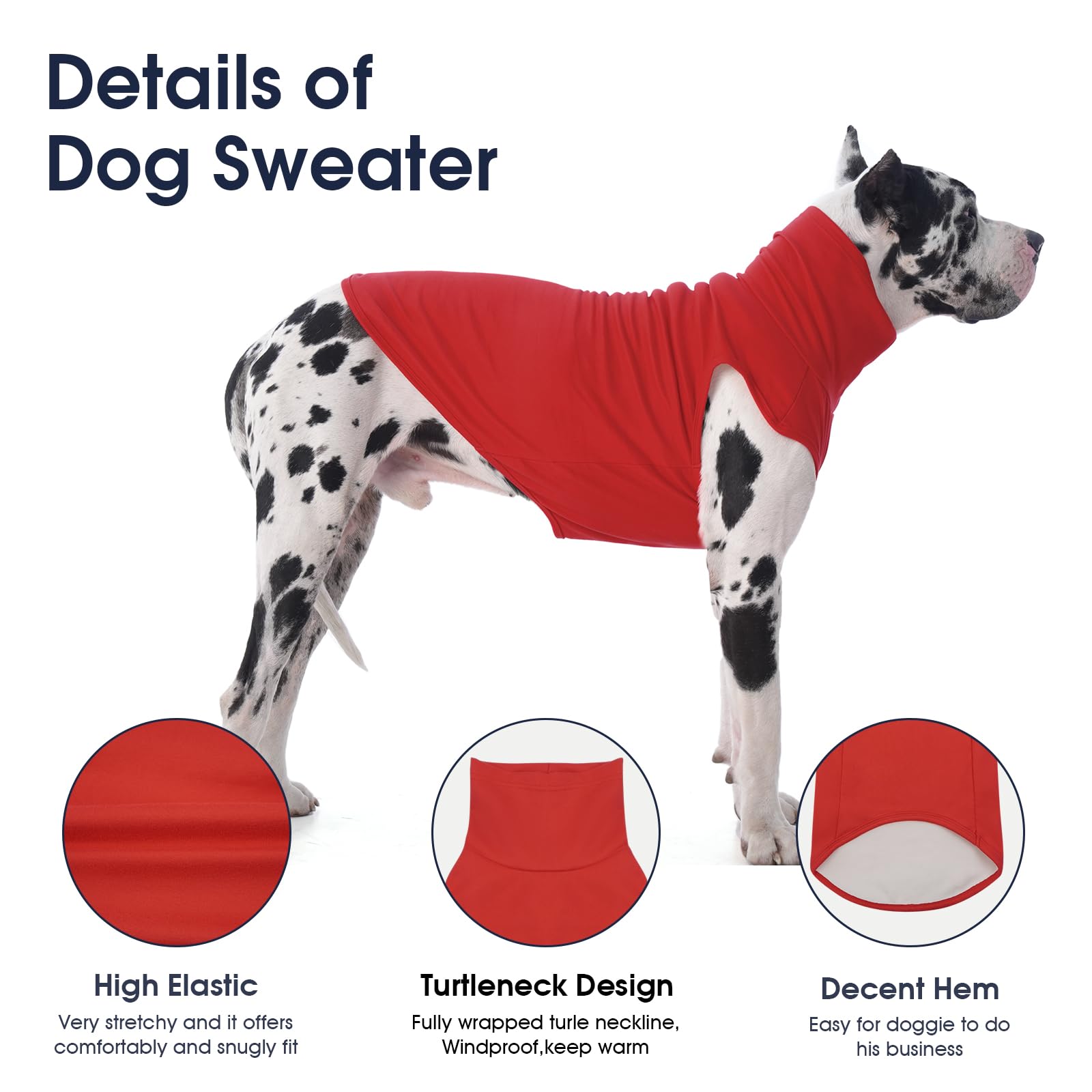 IECOii XXXL back length 23-6 reference provides adequate coverage during chilly walks.
