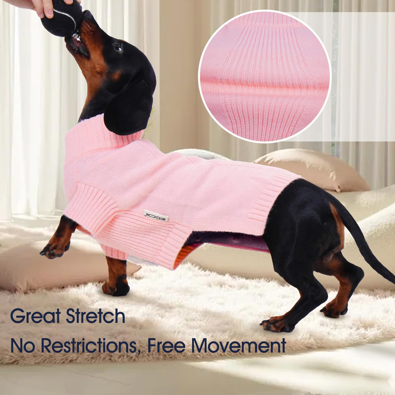 IECOii XXXXL belly cuffs shown for easy bathroom breaks