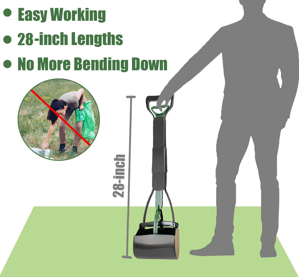 ienjoyed dog pooper scooper connection window shows secure setup during use