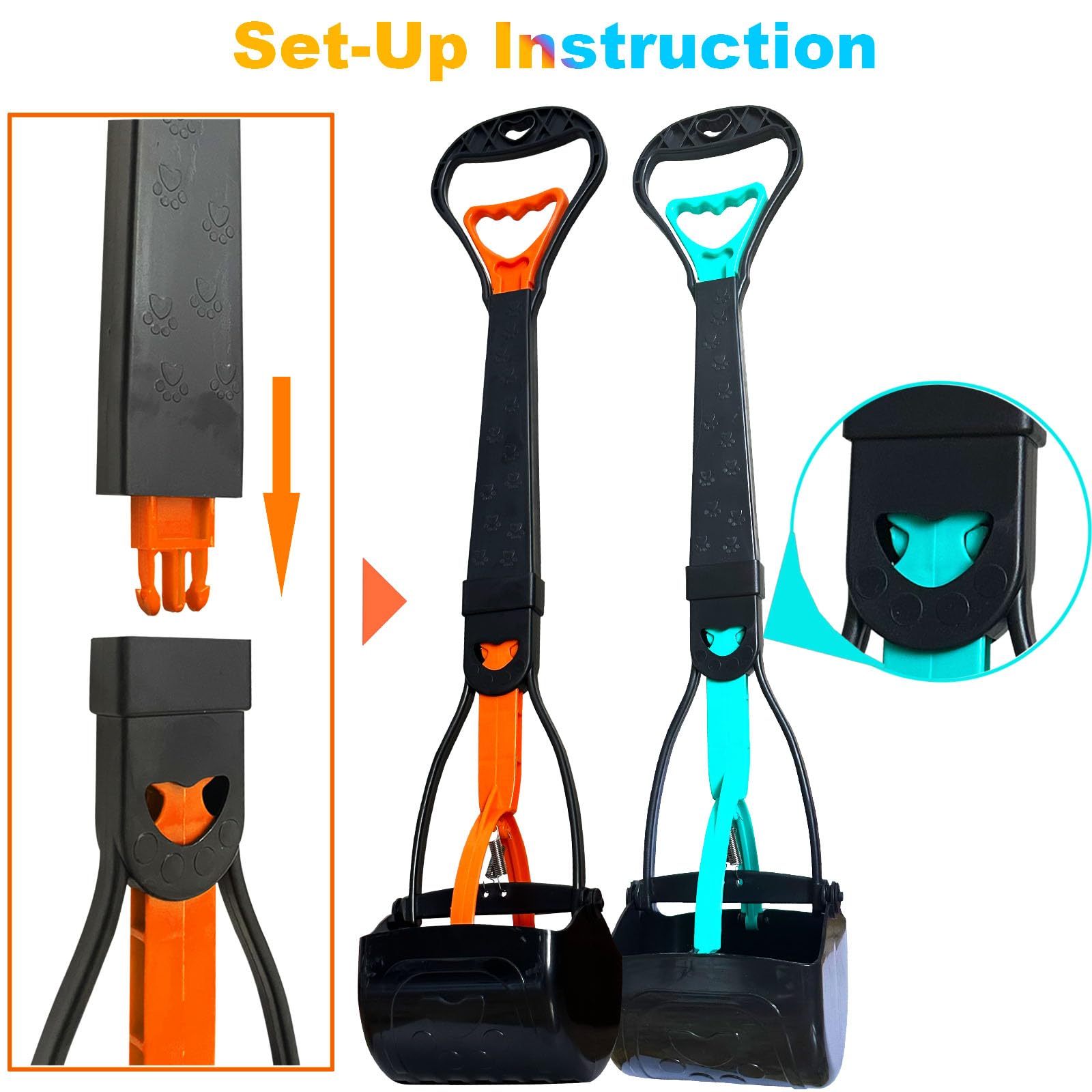 ienjoyed pooper scooper works on grass gravel concrete and dirt