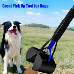 ienjoyed pooper scooper with durable spring demonstrates reliable action during yard tasks.