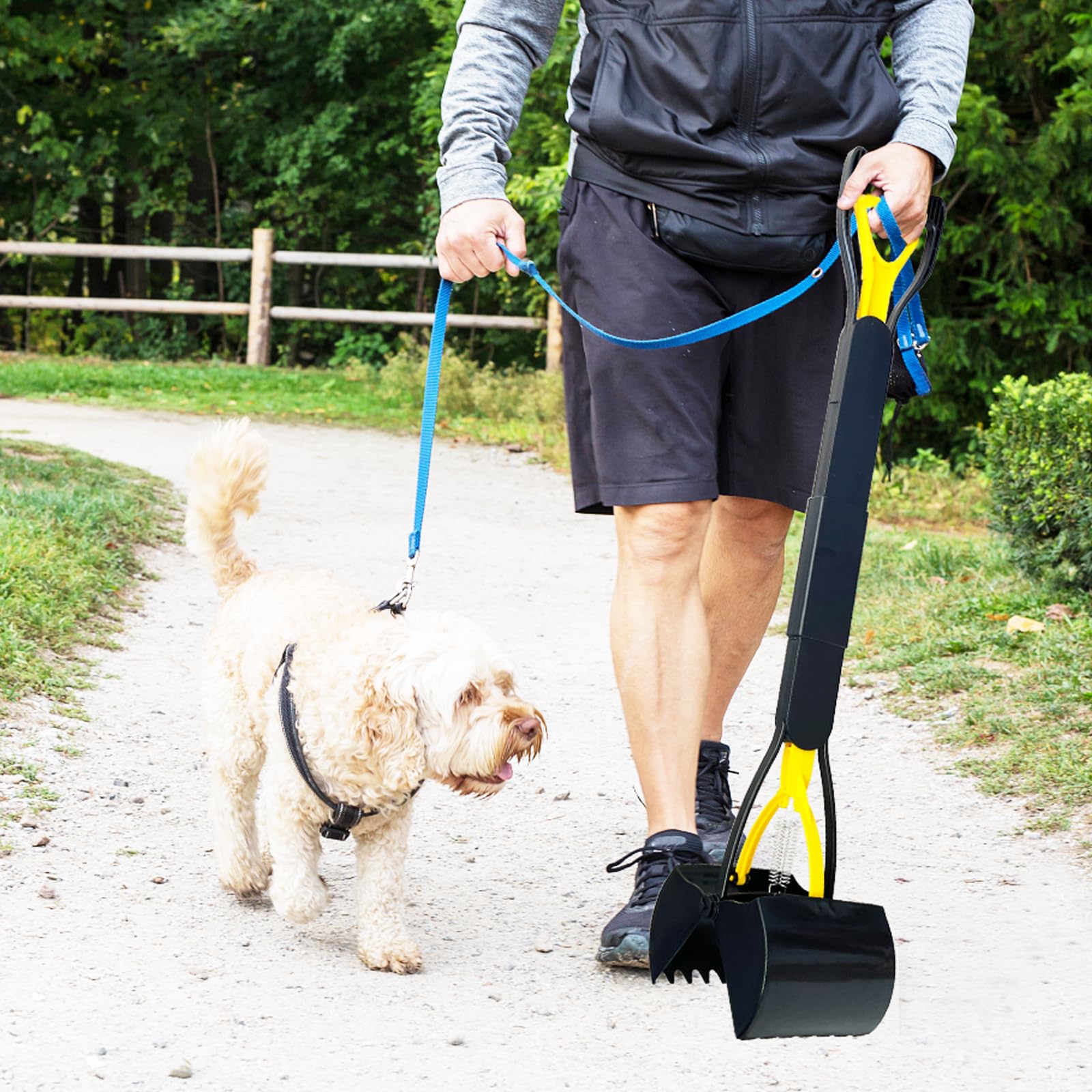 ienjoyed stand-up cleanup reduces bending during dog mess duty