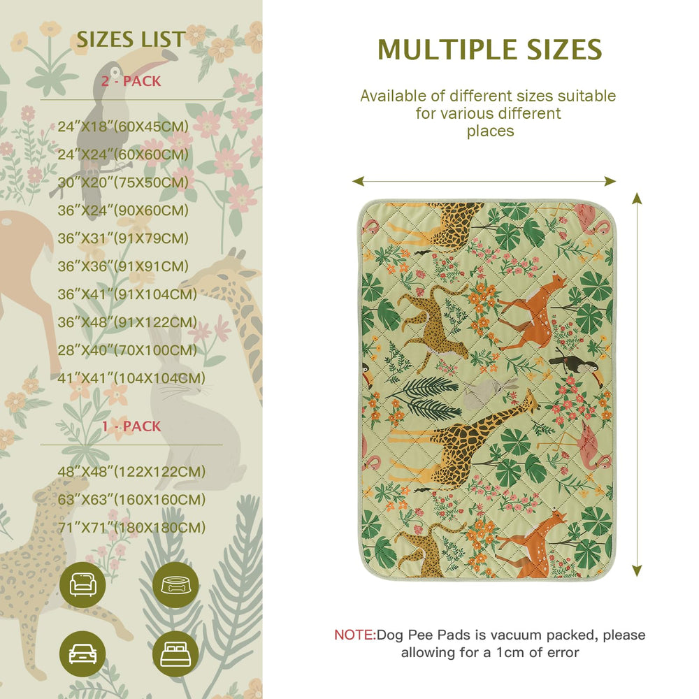 IEUUMLER reusable puppy pad for easy cleaning and ongoing savings.