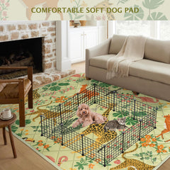 IEUUMLER waterproof layer closeup highlights leak resistance for paws and playtime.