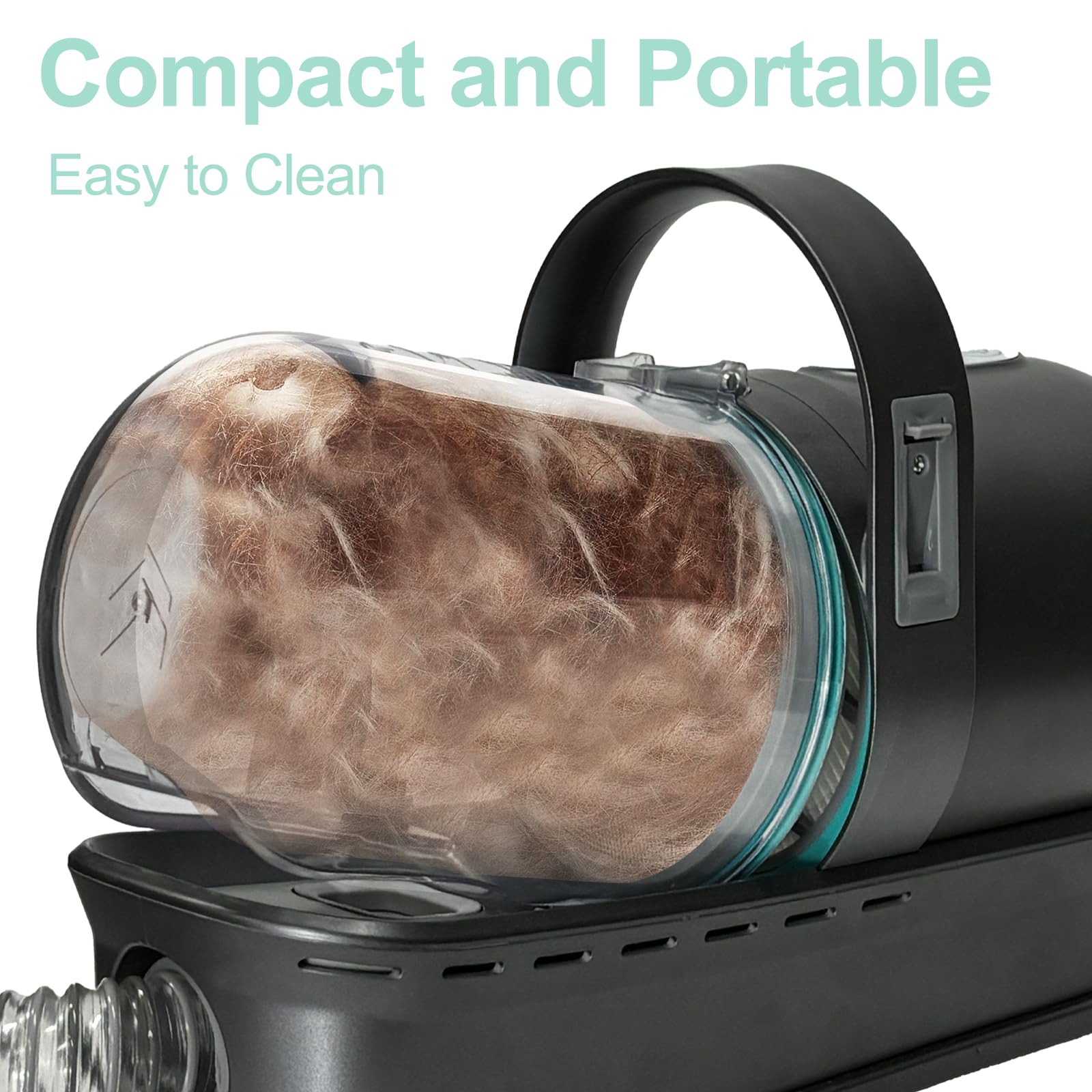 IEVENW pet grooming vacuum kit grooming brush evenly distributes coats for a smooth finish