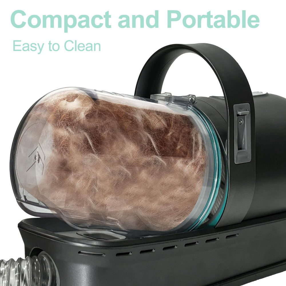 IEVENW pet grooming vacuum kit grooming brush evenly distributes coats for a smooth finish