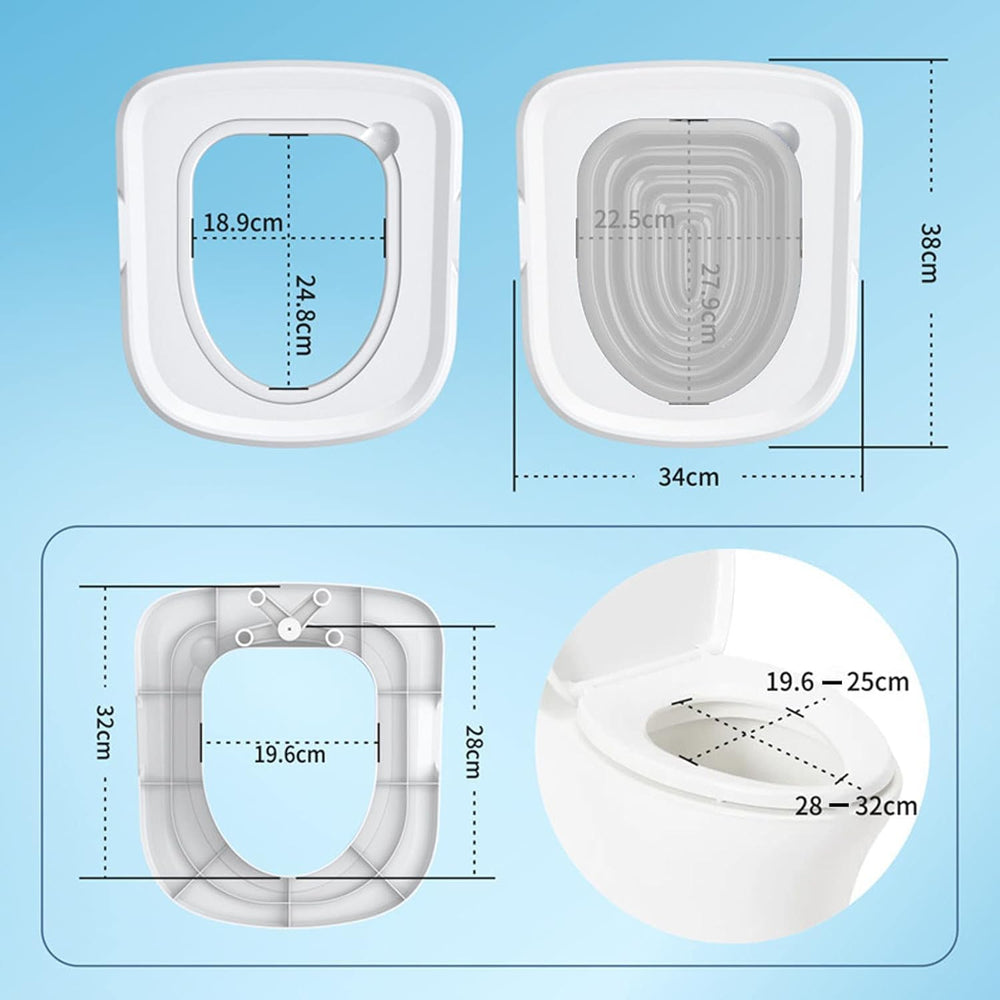 IFASHIHOME cat toilet training kit pads and replacements for long-term use