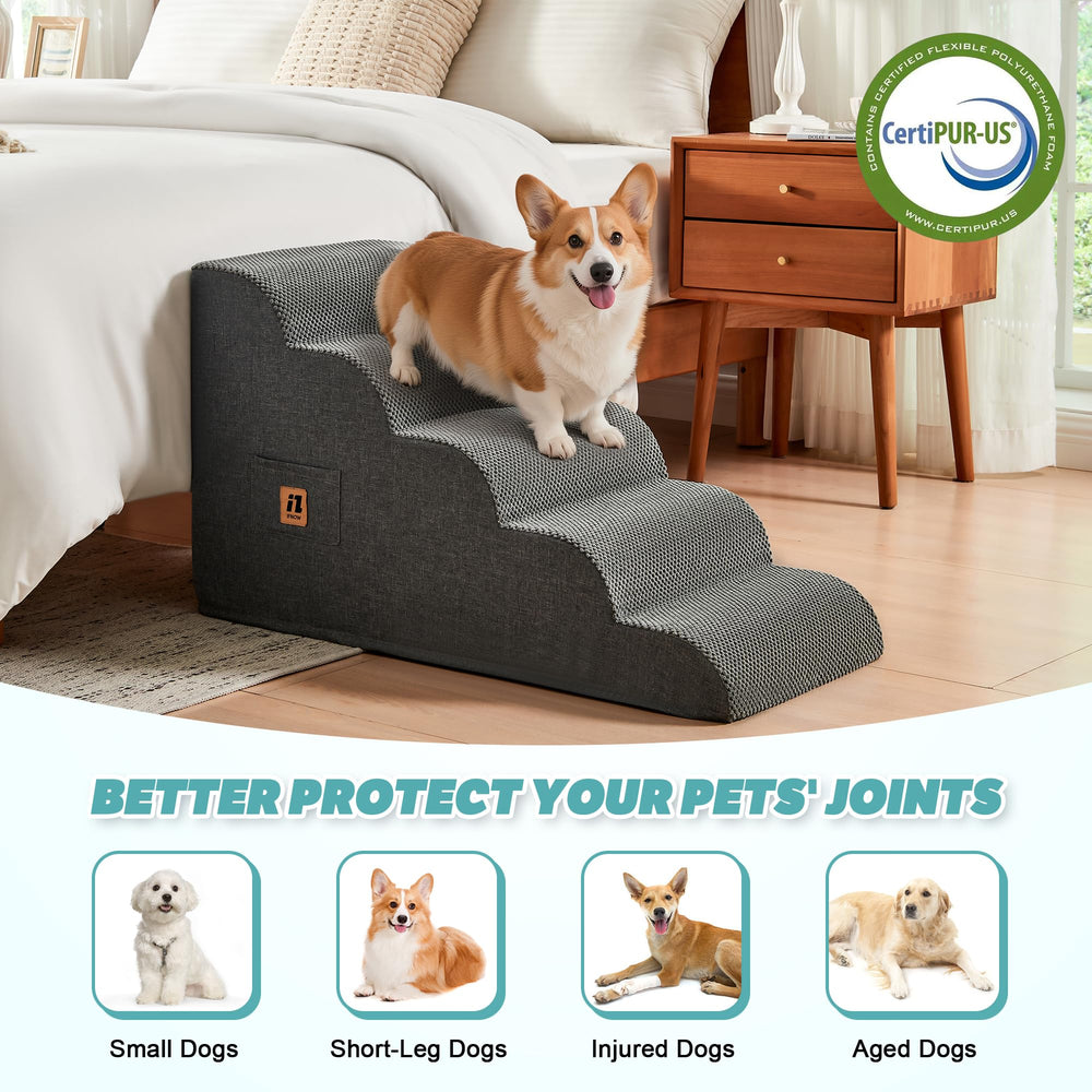 IFNOW double anti-slip bottom keeps feet secure on slick floors
