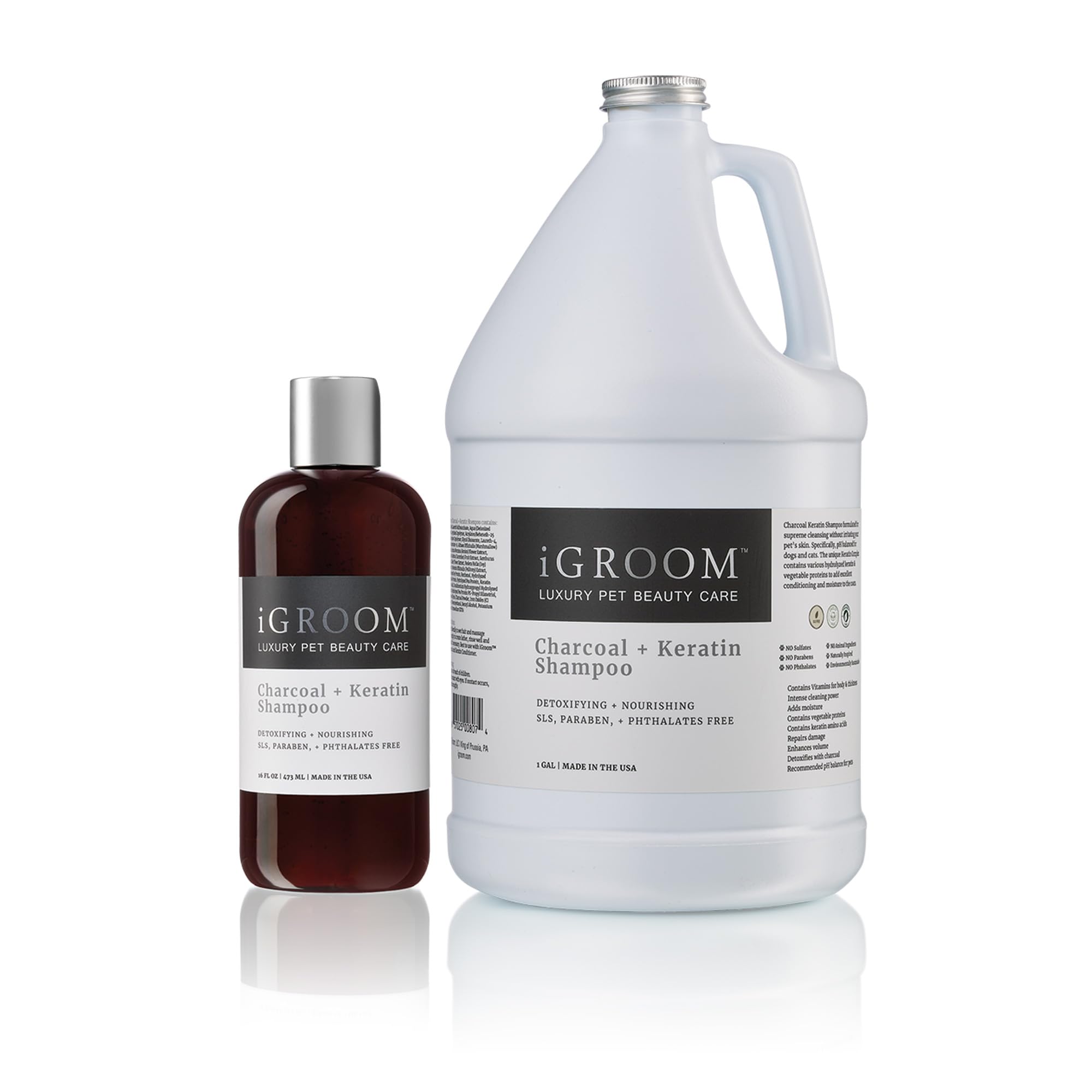 iGroom Soft fluffy coat after wash shows improved texture and reduced frizz.