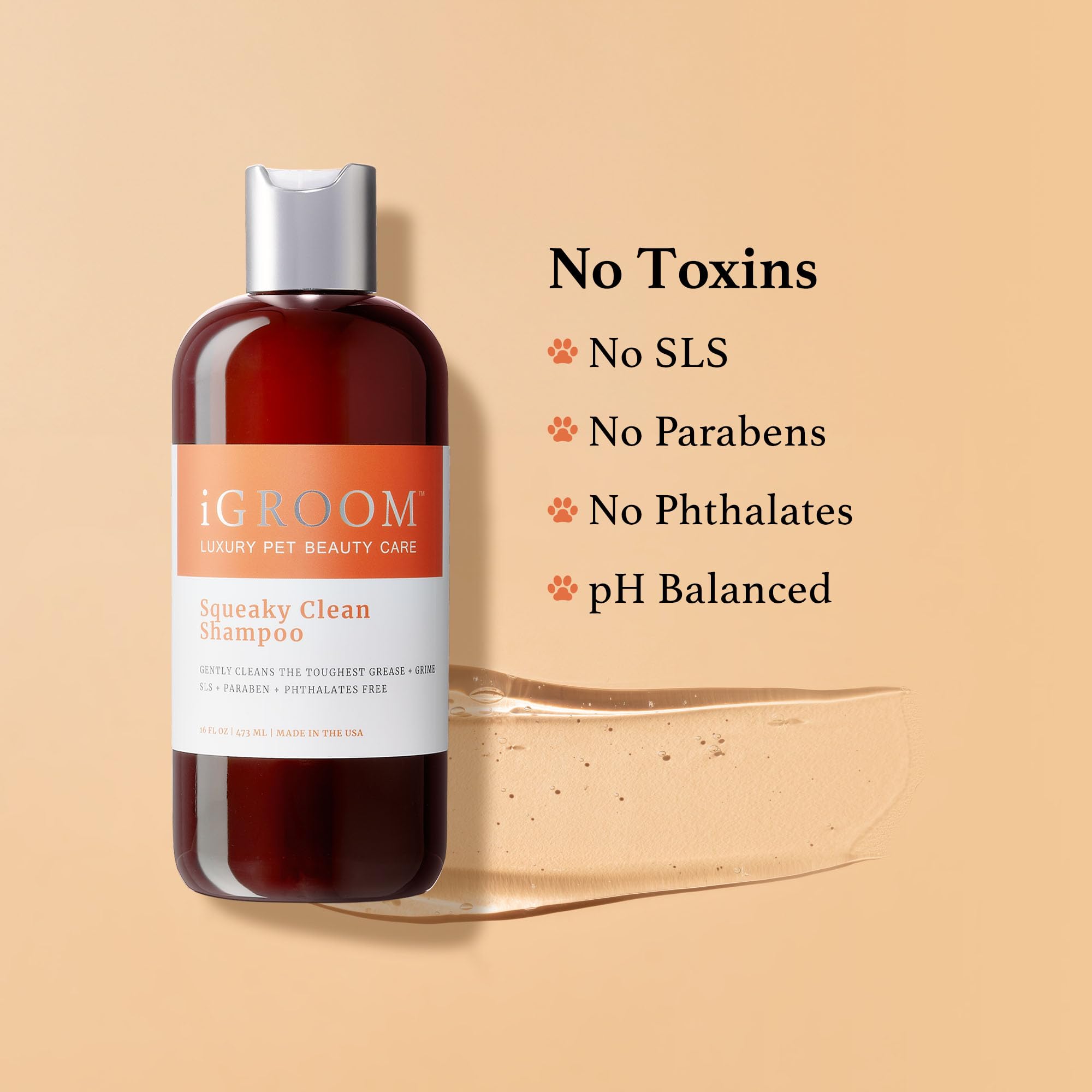 Squeaky Clean packaging shows easy to use bottle design.