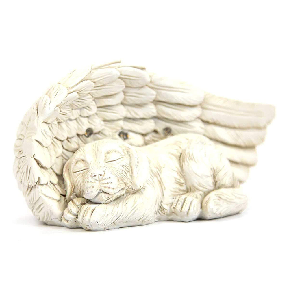 iHeartDogs warm-white LED glow enhances garden memories after sundown.