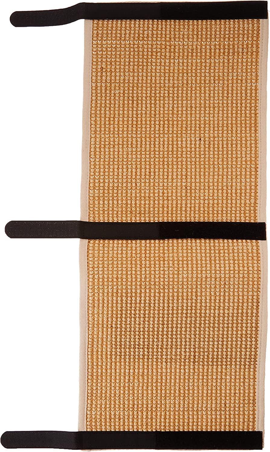 IKEA LURVIG cat scratching mat close-up reveals natural texture for clawing.