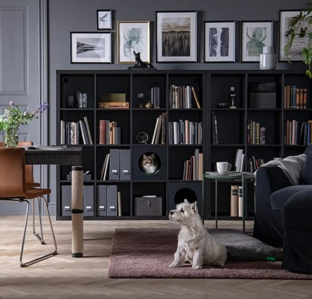 IKEA LURVIG natural color scratching pad blends with home décor.