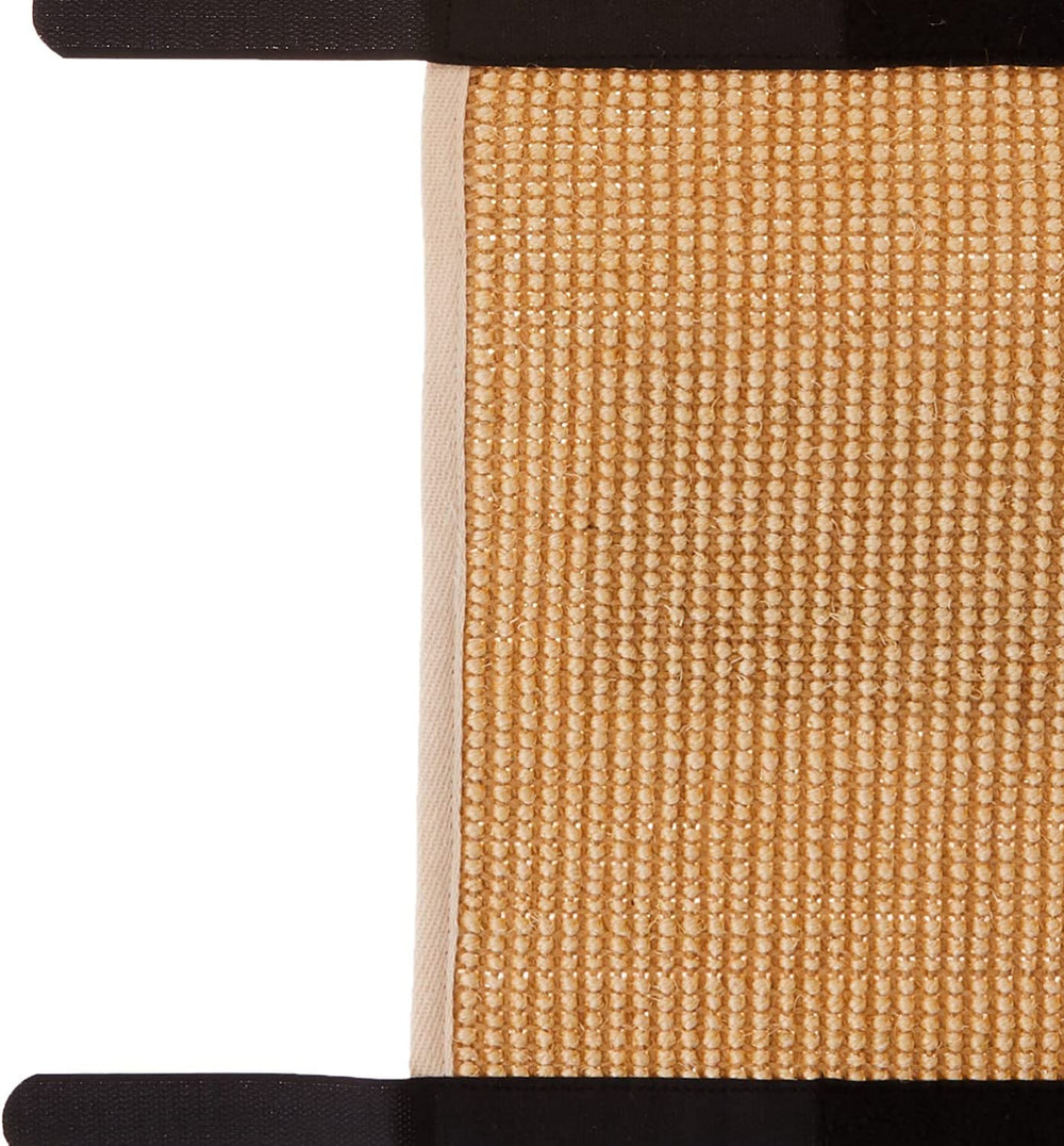 IKEA LURVIG scratching mat around a table leg creates a claw-friendly surface.