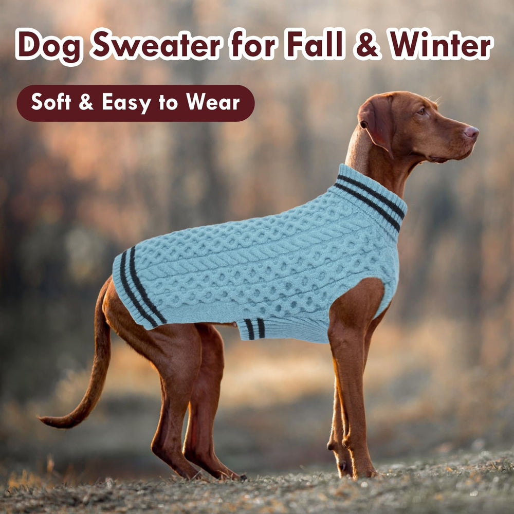 IKIPUKO dog sweater indoor comfort protects from cold floors.