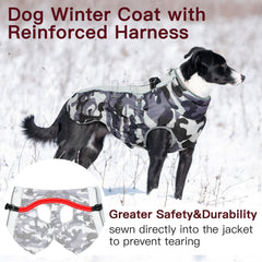 IKIPUKO medium dog coat harness-closure demonstrates easy on/off with secure control.