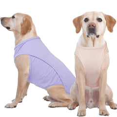 IKIPUKO summer dog shirt quick-dry 4XL keeps dogs dry after swimming.