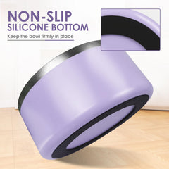 IKITCHEN dog bowl mirror-polished surface provides elegant look and smooth handling.
