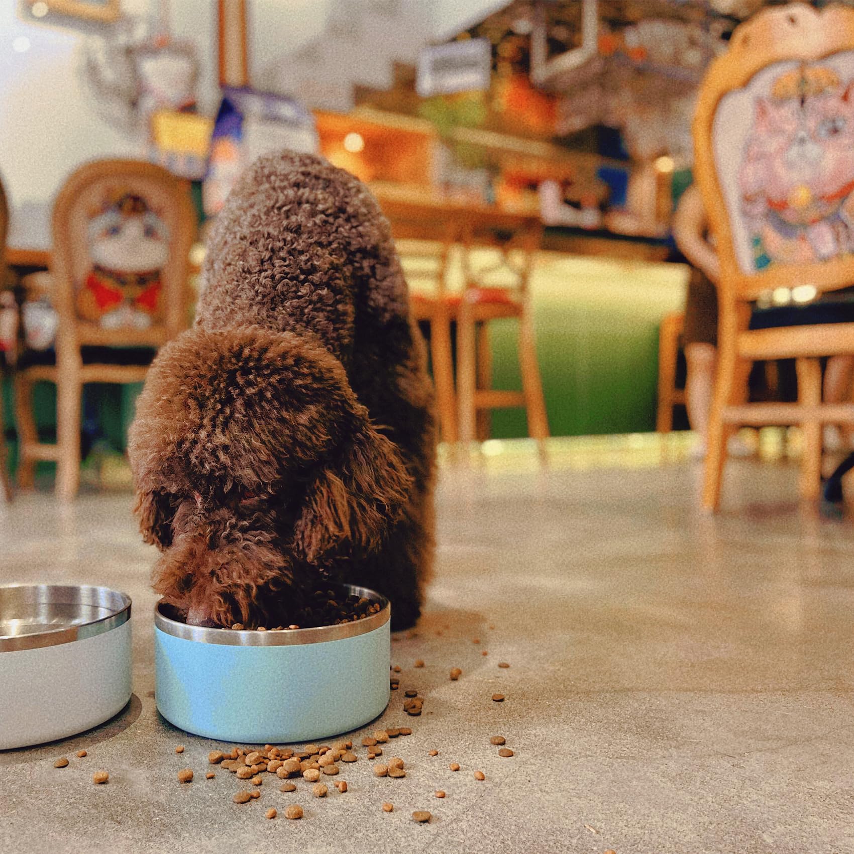 ikitchen stainless-steel interior resists rust and scratches for long-lasting use.