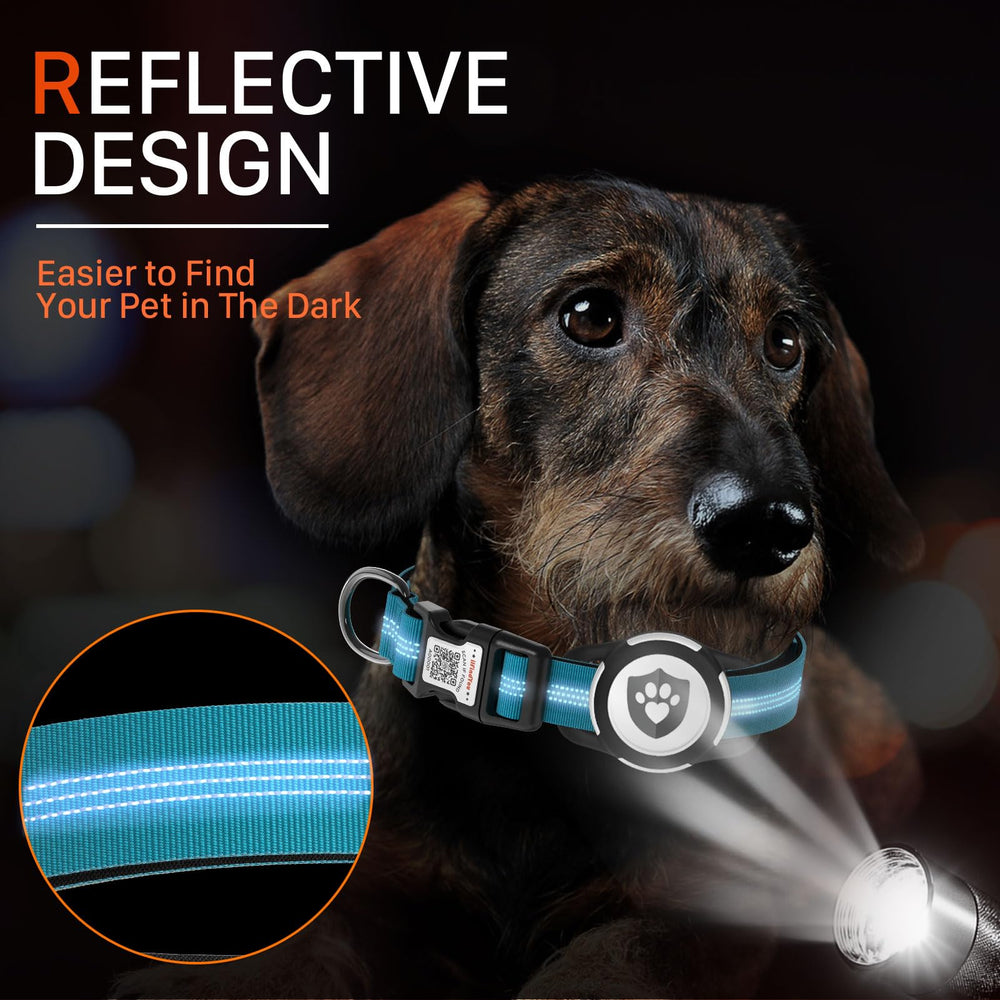 ilFindYou XS adjustable collar fits small dogs securely